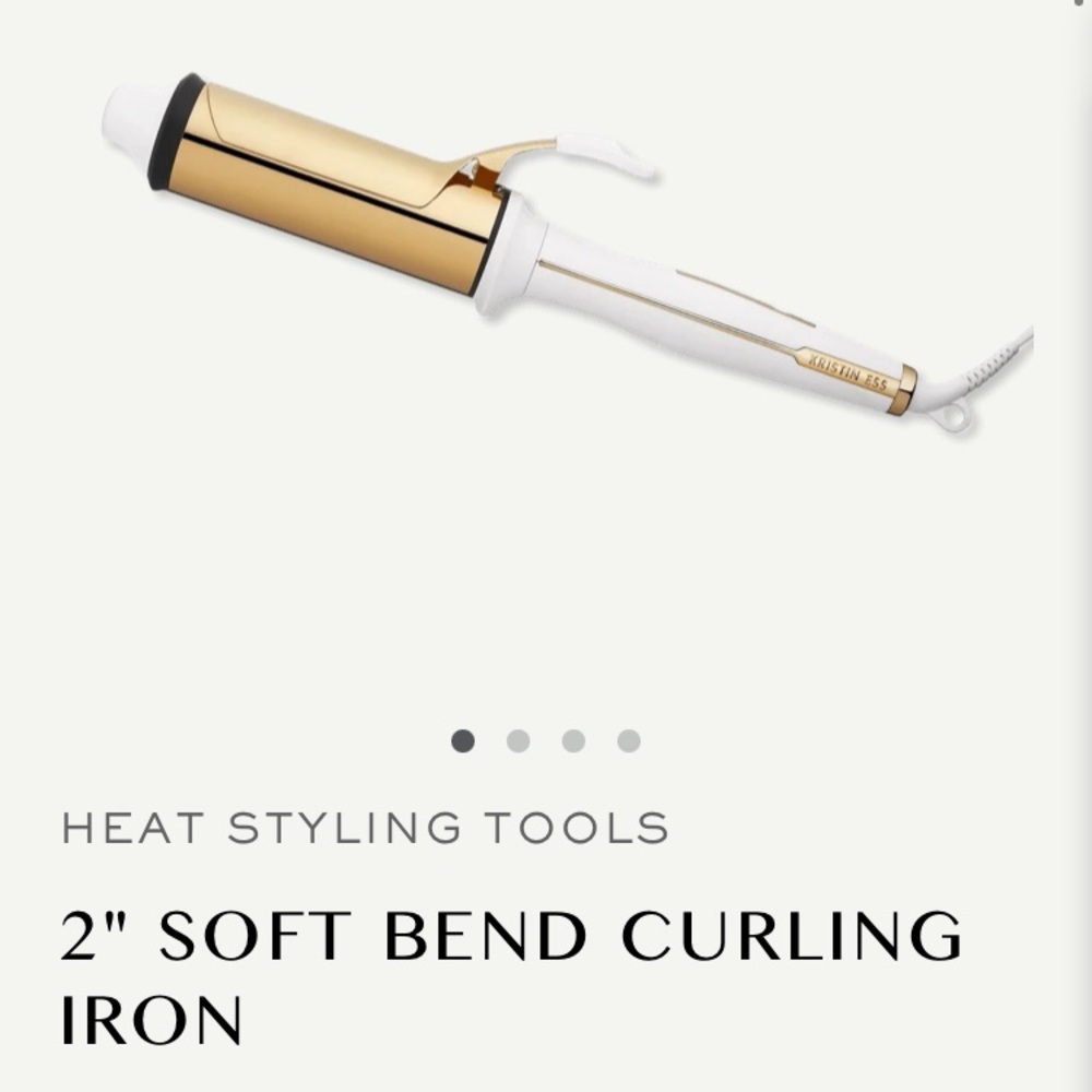 Kristen Ess 2” soft bend curling iron NWT